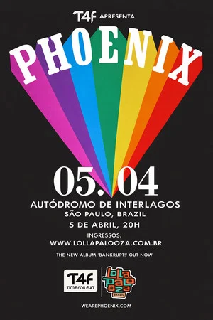 Постер: Phoenix - Lollapalooza 2014
