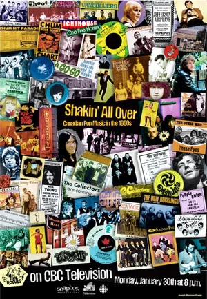 Постер: Shakin All Over: Canadian Pop Music in the 1960s
