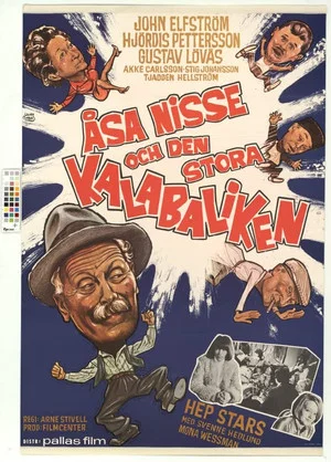 Постер: Åsa-Nisse och den stora kalabaliken
