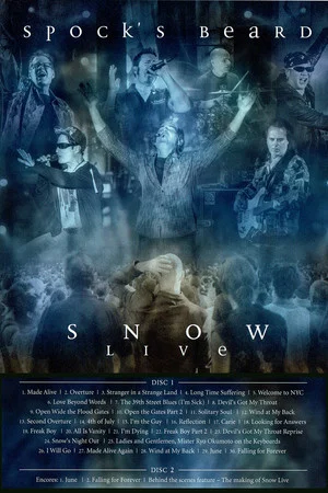 Постер: Spock's Beard: Snow Live