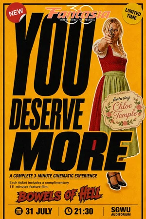 Постер: You Deserve More!