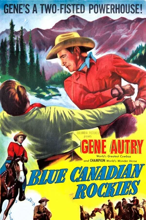 Постер: Blue Canadian Rockies