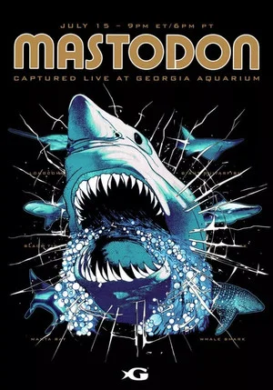 Постер: Mastodon: Captured Live at Georgia Aquarium