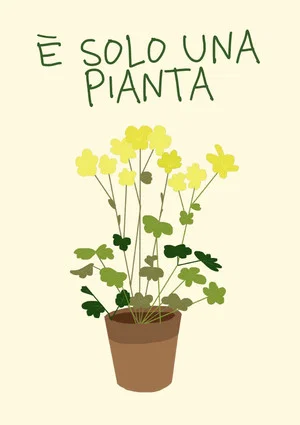 Постер: È solo una pianta