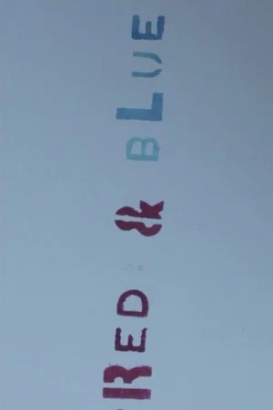 Постер: Red and Blue