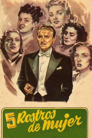 Постер: Cinco rostros de mujer