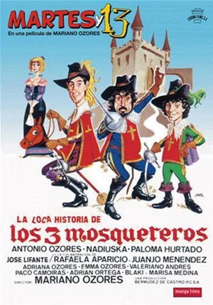 Постер: La loca historia de los tres mosqueteros
