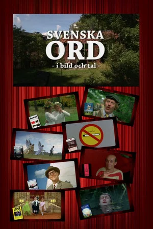 Постер: Svenska ord i bild och tal