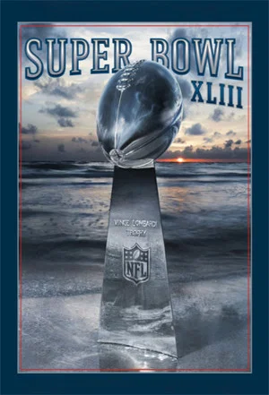 Постер: Super Bowl XLIII