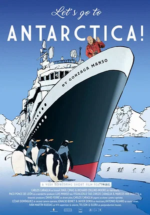 Постер: Let's go to Antarctica!