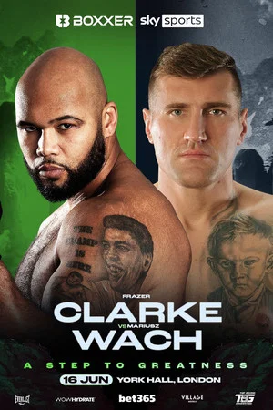 Постер: Frazer Clarke vs. Mariusz Wach