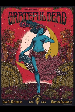 Постер: Grateful Dead: 2015.06.27 - Santa Clara, CA