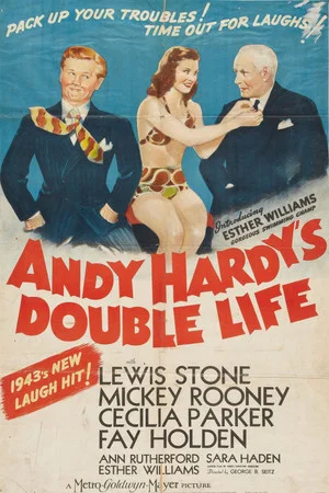 Постер: Andy Hardy's Double Life
