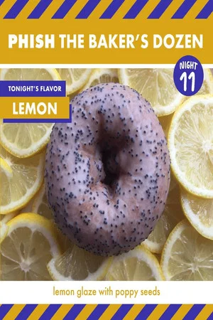 Постер: Phish: The Baker's Dozen: Night 11 - Lemon