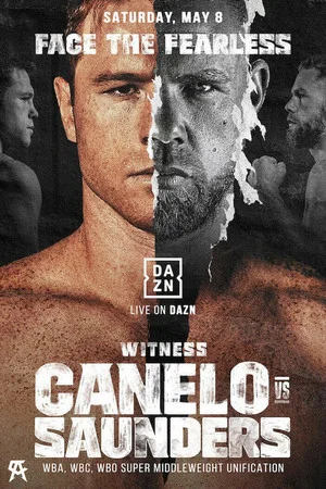 Постер: Canelo Alvarez vs. Billy Joe Saunders