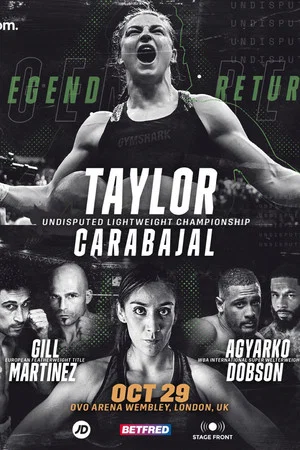Постер: Katie Taylor vs. Karen Elizabeth Carabajal