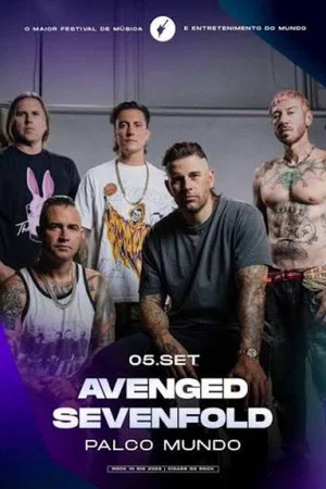 Постер: Avenged Sevenfold - Rock in Rio 2026