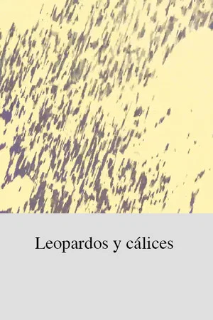 Постер: Leopardos y cálices