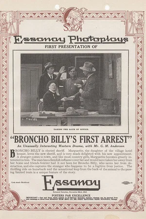 Постер: Broncho Billy's First Arrest