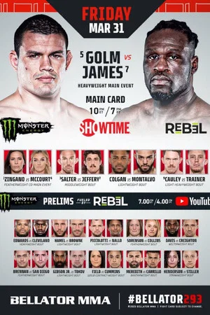 Постер: Bellator 293: Golm vs. James