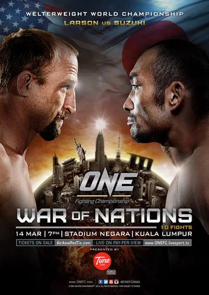 Постер: ONE Championship 14: War of Nations