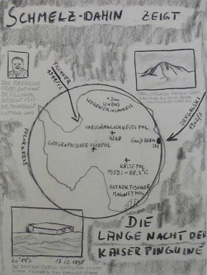 Постер: Die lange Nacht der Kaiserpinguine