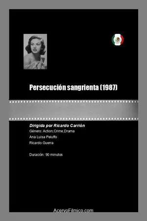 Постер: Persecución sangrienta