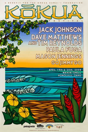 Постер: Kokua Festival 2008