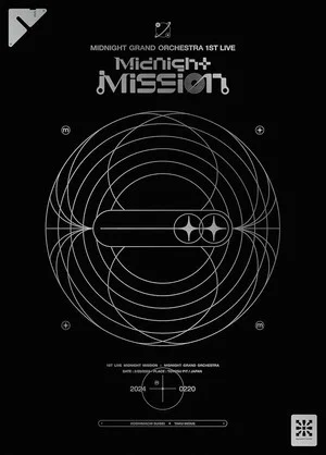 Постер: 星街すいせい Midnight Grand Orchestra 1st LIVE「Midnight Mission」