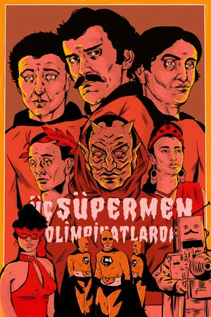 Постер: Three Supermen at the Olympic Games