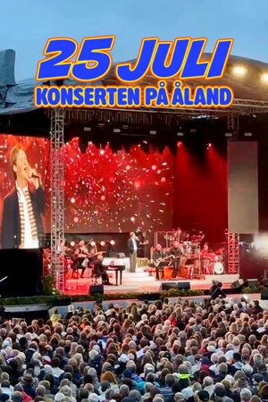 Постер: 25 juli-konserten på Åland 2026