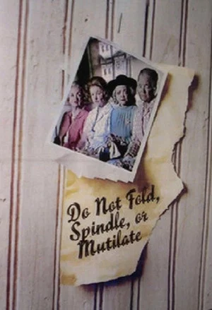 Постер: Do Not Fold, Spindle, or Mutilate