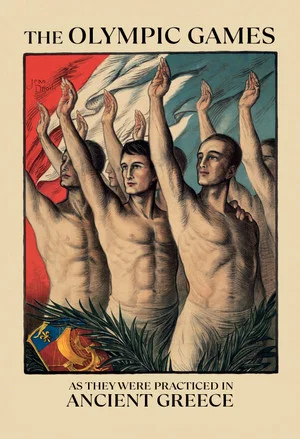 Постер: The Olympic Games as They Were Practiced in Ancient Greece
