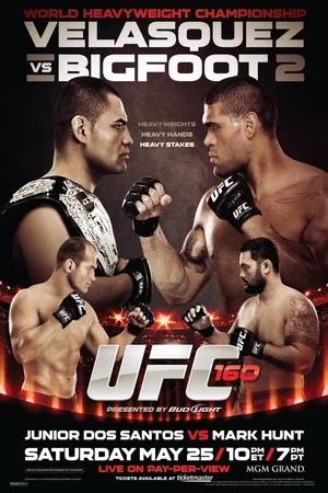 Постер: UFC 160: Velasquez vs Bigfoot 2