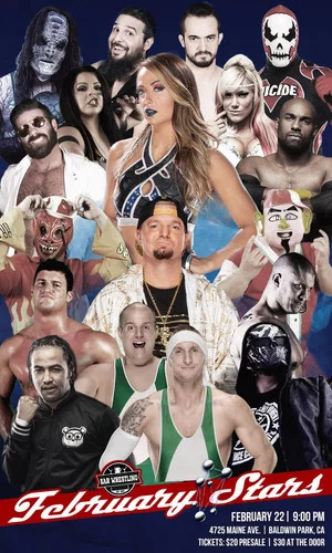 Постер: Bar Wrestling 9: February Stars