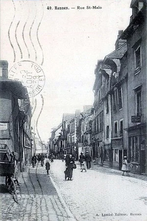 Постер: Once upon a time in Saint Malo street