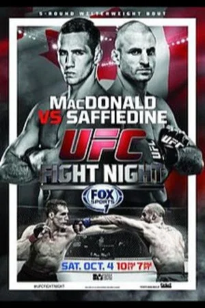 Постер: UFC Fight Night 54: MacDonald vs. Saffiedine