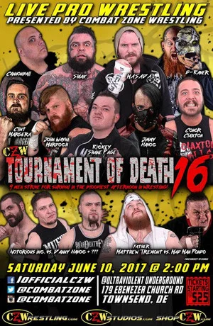 Постер: CZW Tournament of Death 16