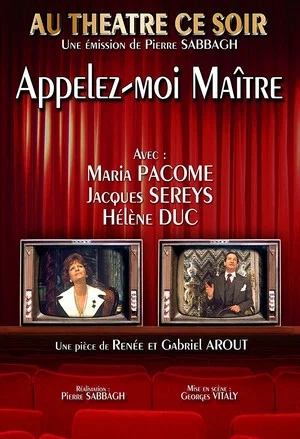 Постер: Appelez-moi maître