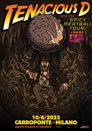 Постер: Tenacious D and the Spicy Meatball Tour