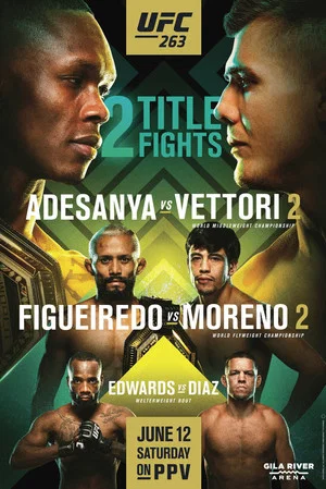 Постер: UFC 263: Adesanya vs. Vettori 2