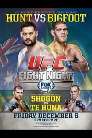 Постер: UFC Fight Night 33: Hunt vs. Bigfoot
