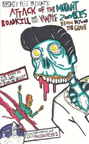 Постер: Attack of the Mutant Roadkill and the Vampyre Zombies from Beyond the Grave