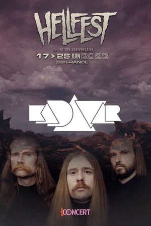 Постер: Kadavar - Hellfest 2022