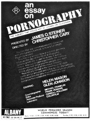 Постер: An Essay on Pornography