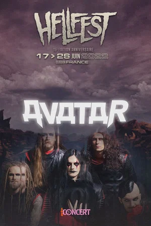 Постер: Avatar - Au Hellfest 2022