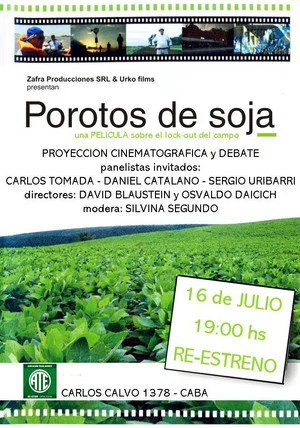 Постер: Porotos de soja