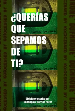 Постер: ¿Querías que sepamos de ti?