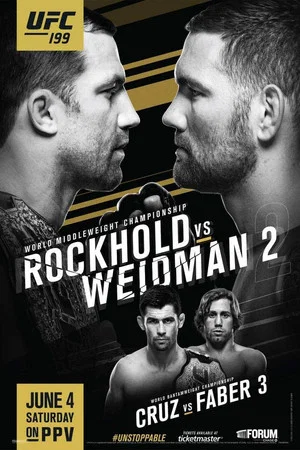Постер: UFC 199: Rockhold vs. Bisping 2