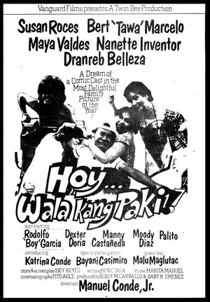 Постер: Hoy! Wala Kang Paki